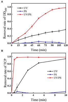 Simultaneous Removal of Microcystis aeruginosa and 2,4,6-Trichlorophenol by UV/Persulfate Process